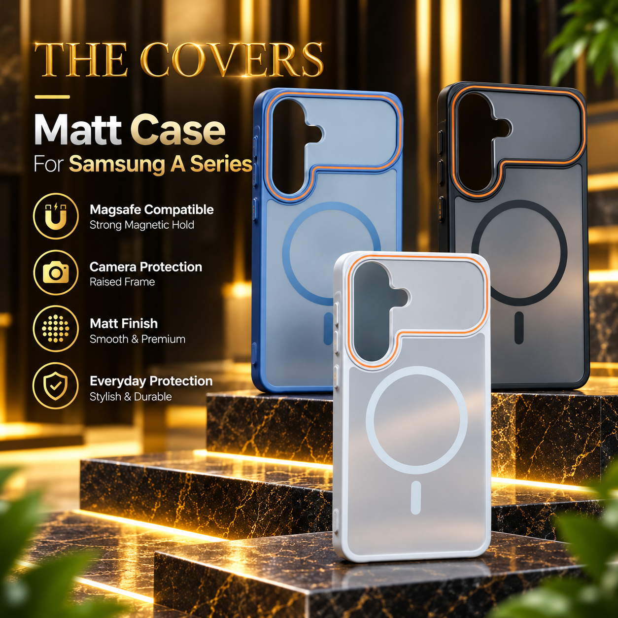Matt case for Samsung A series