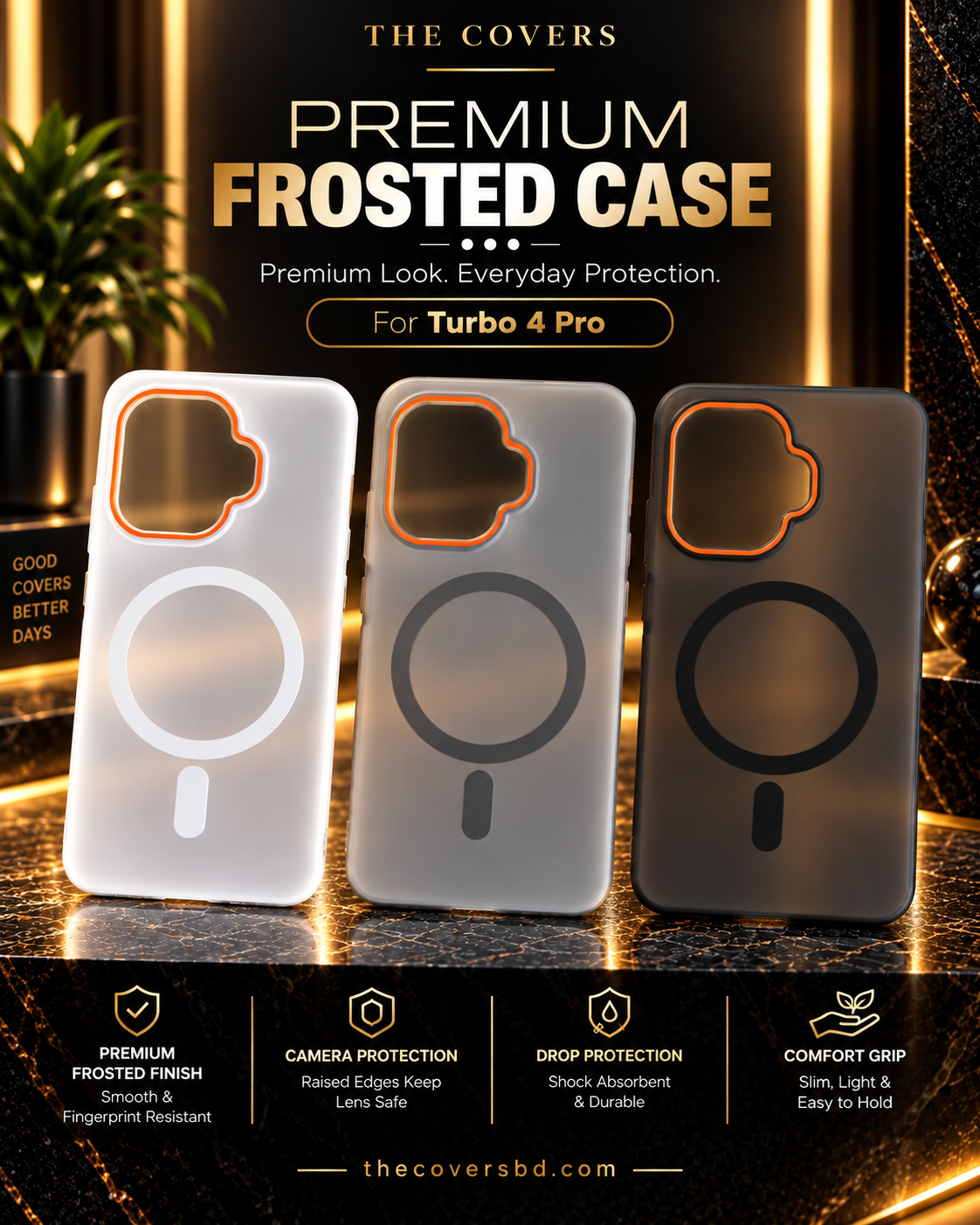 Frosted cover for Turbo 4 pro_img_0