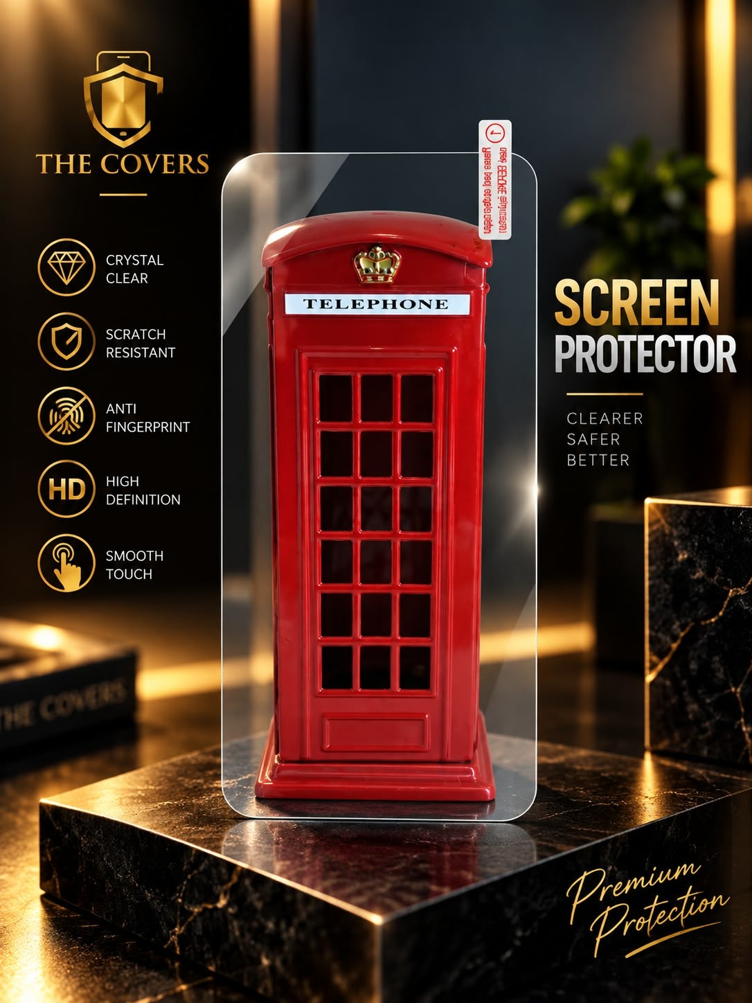 Borderless screen protector for OPPO