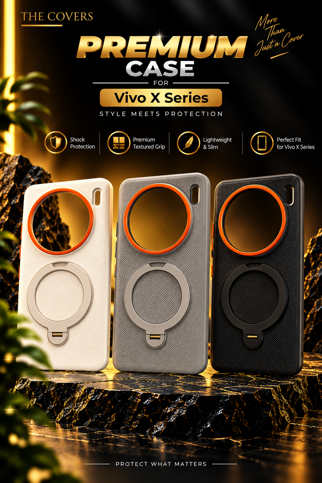Premium cover for Vivo X series