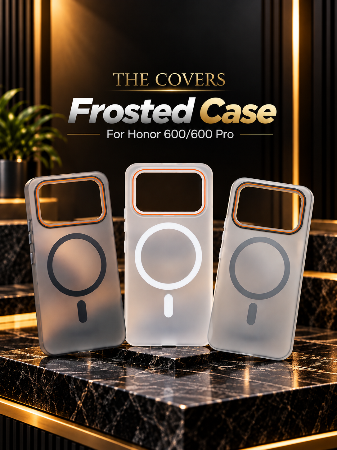 Frosted case for Honor 600/600 pro