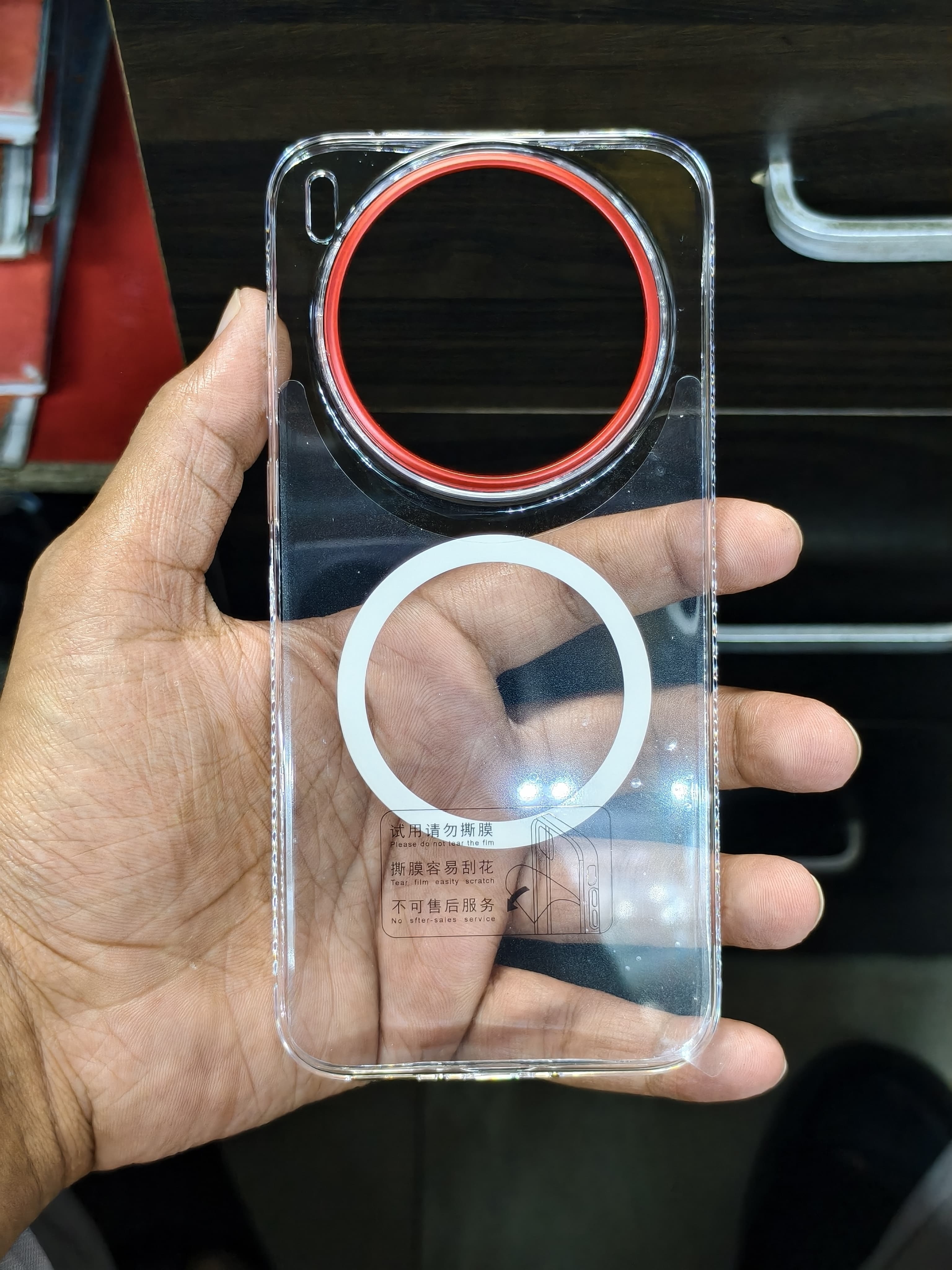 premium anti yellow with magsafe for Vivo X series_img_1