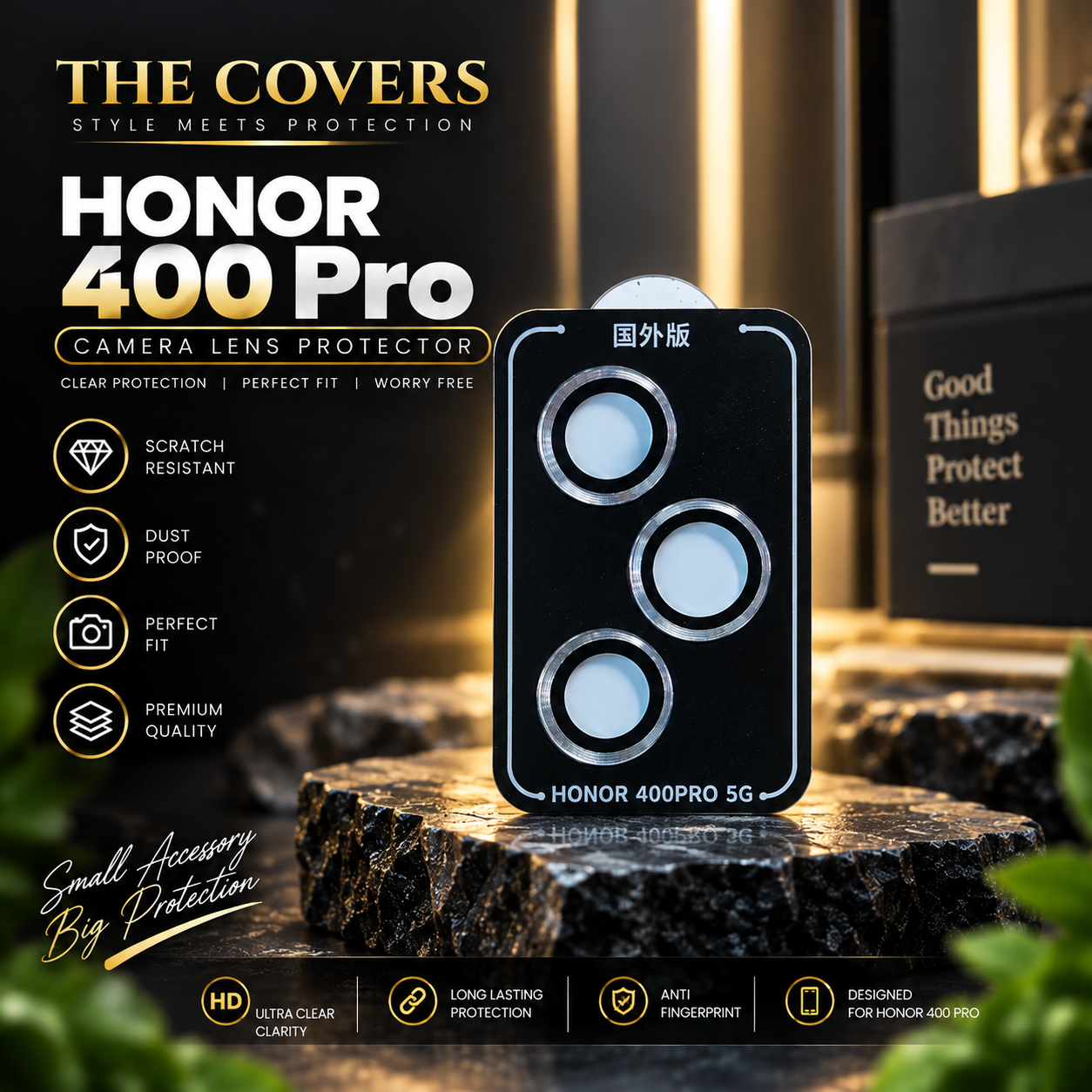 Camera protector for Honor 400 pro