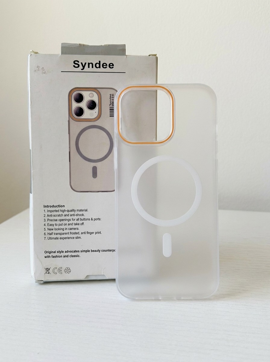 Frosted Syndee Case For IPhone Base Model Pro model and Pro Max