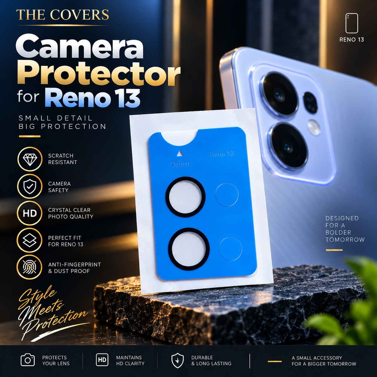 Camera protector for Oppo reno 13