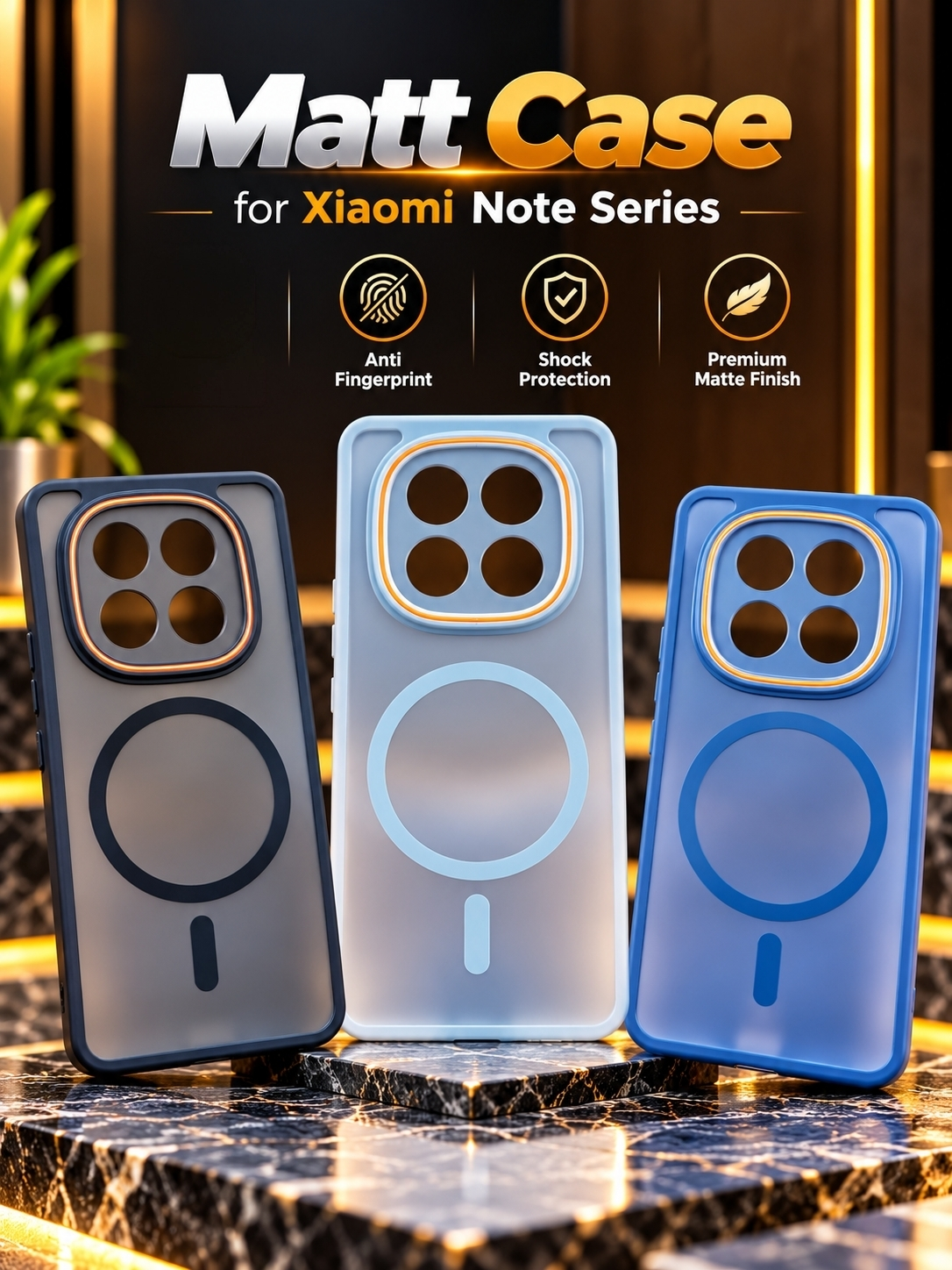 Matte Case For Redmi Note 14 Pro 5G / Note 14 Pro Plus / Poco X7_img_0