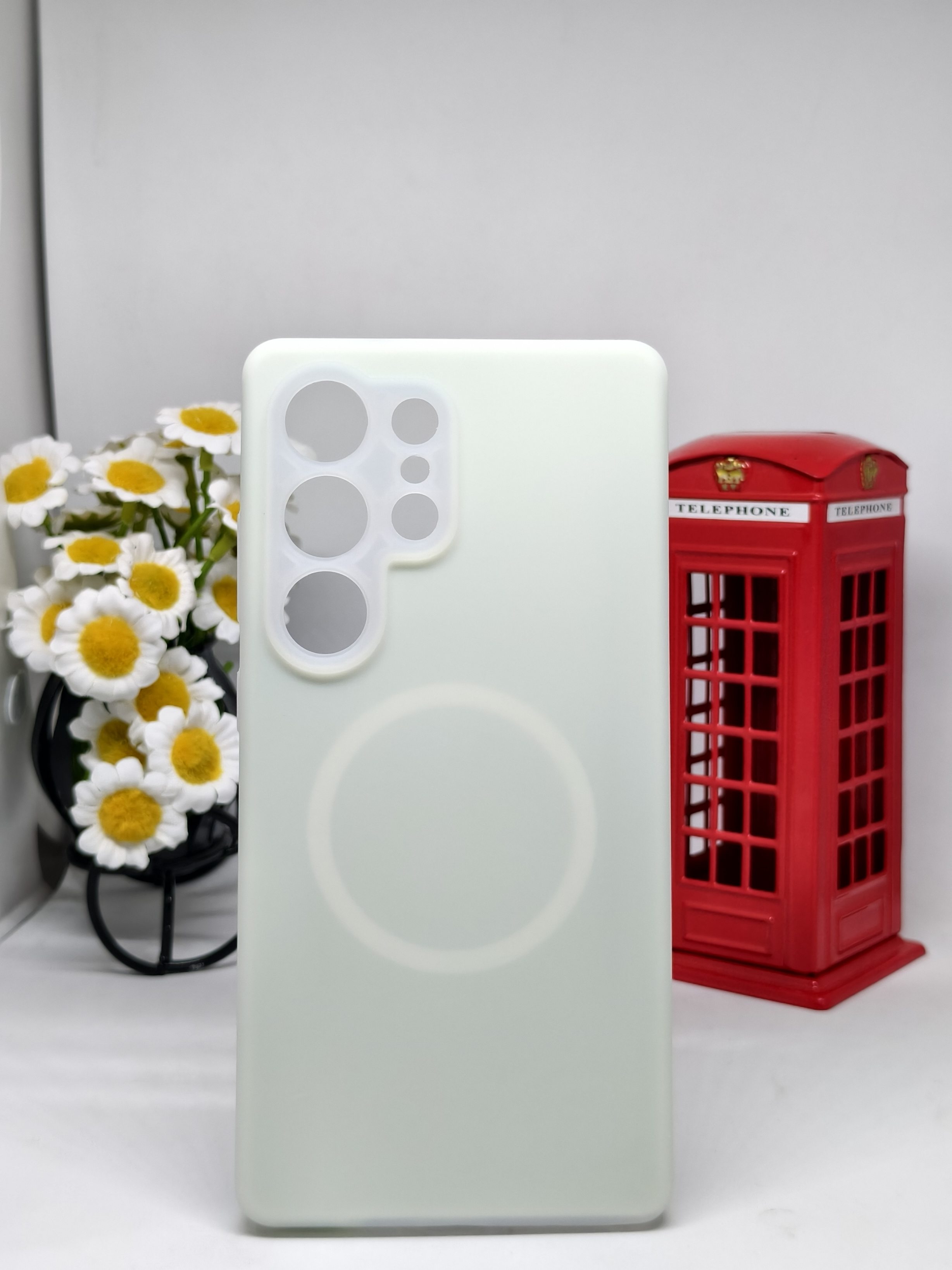 Jelly silicon with magsafe cover for S25 Ultra