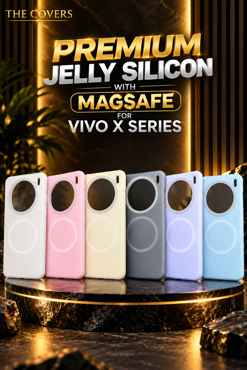 Jelly silicon for Vivo X series