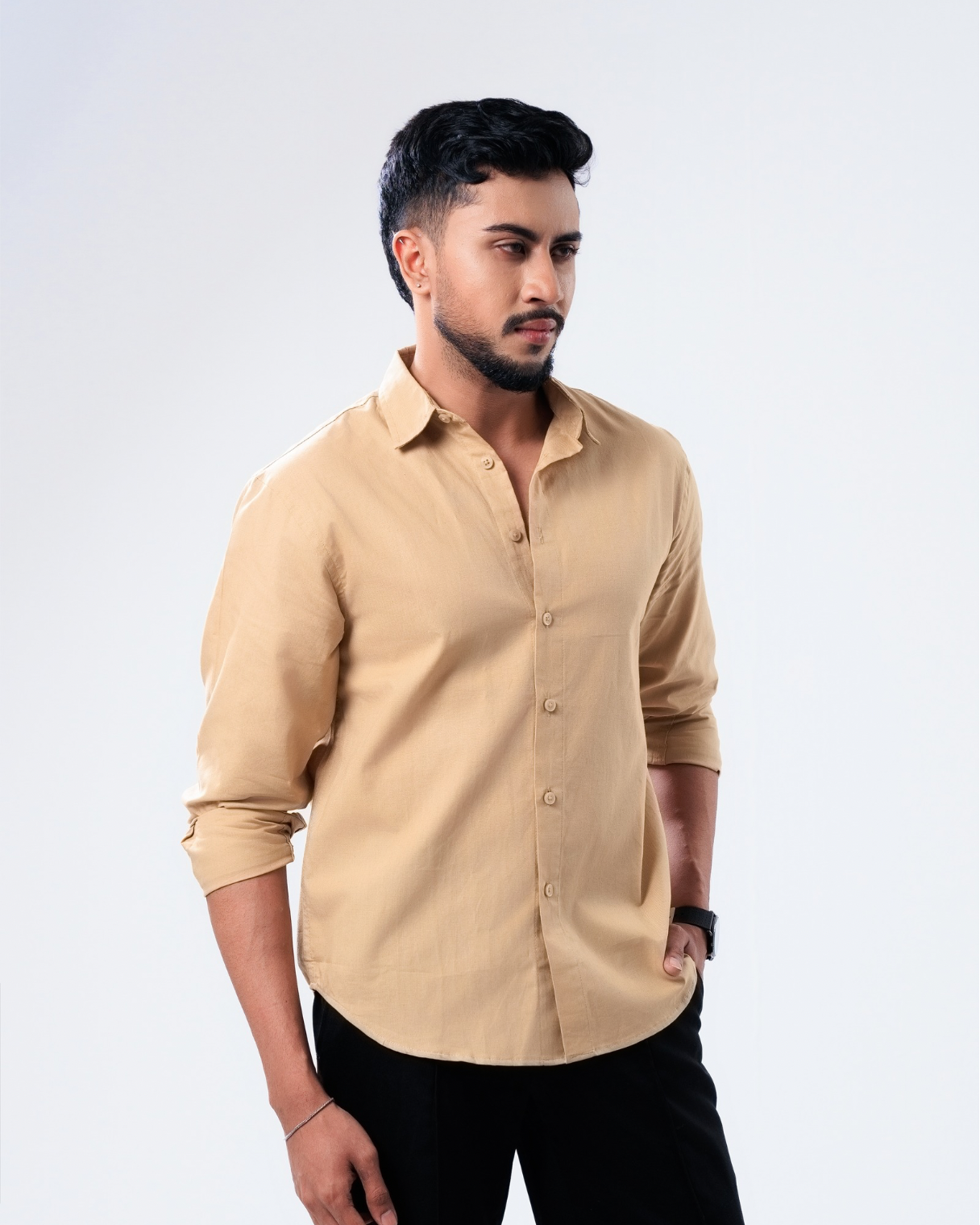 Arlo Sand Beige Shirt thumbnail 2