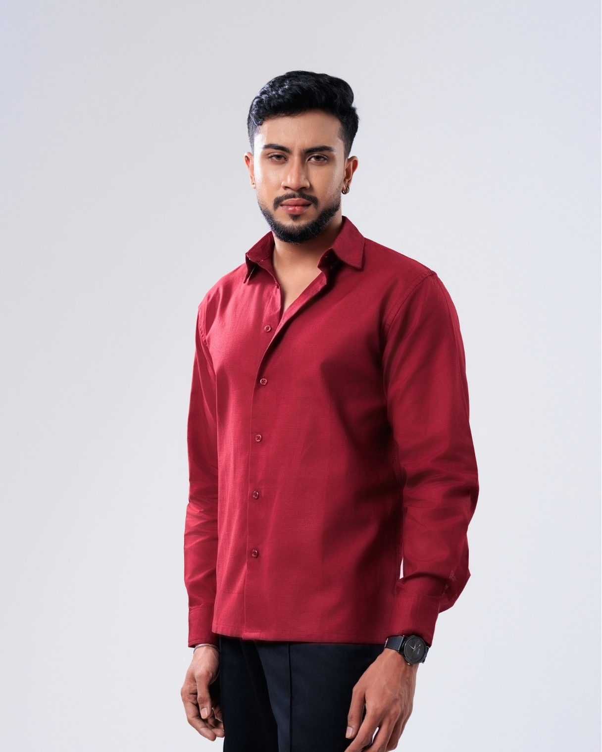 VERO Burgundy Shirt thumbnail 2
