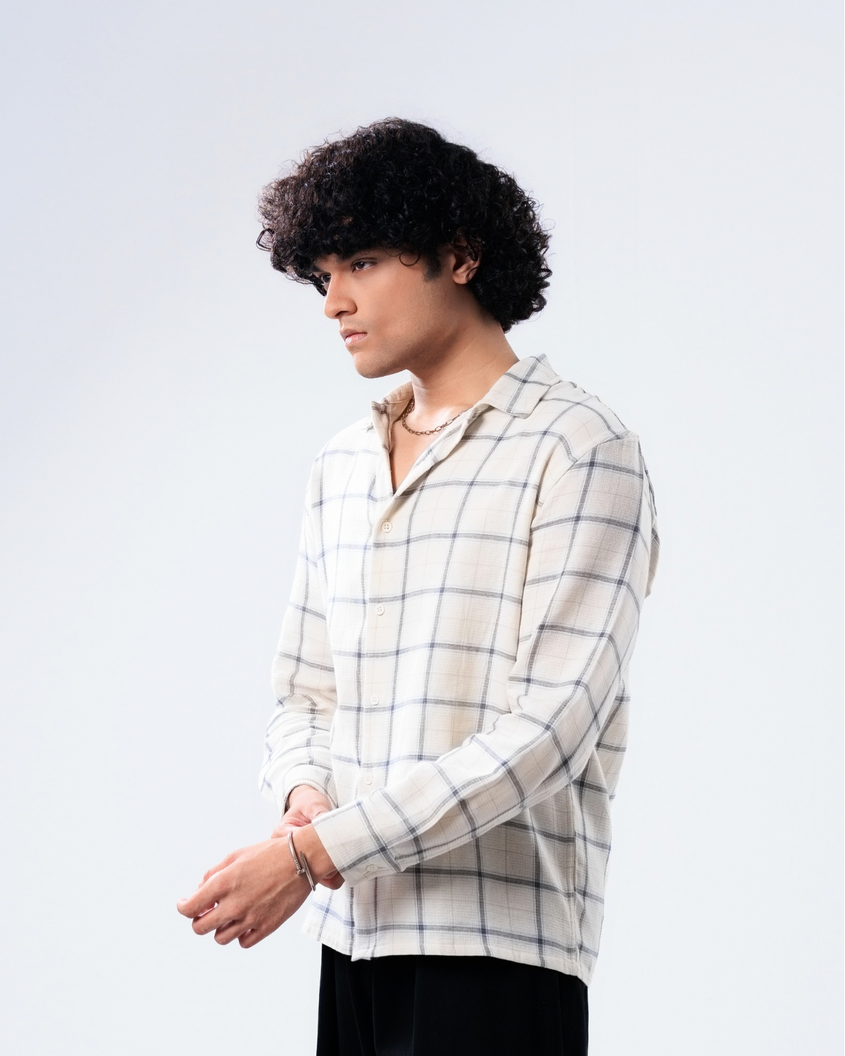 VERO Ivory Check Shirt thumbnail 2