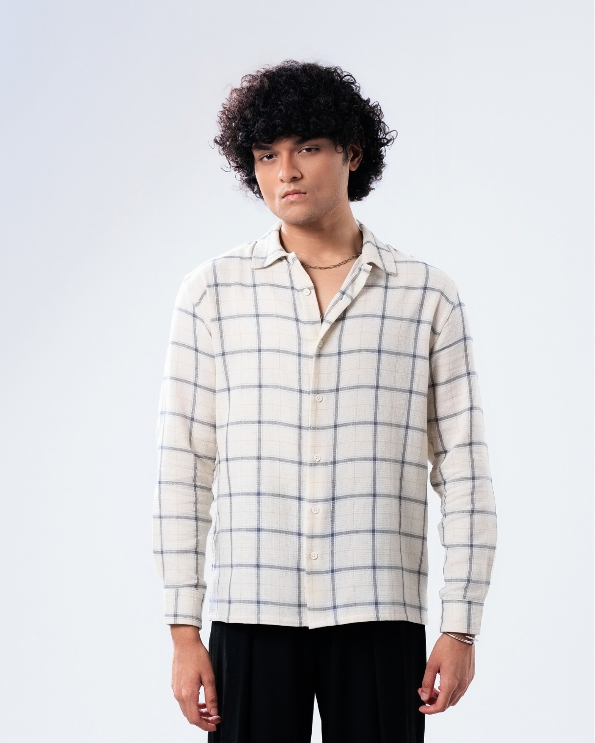 VERO Ivory Check Shirt thumbnail 4