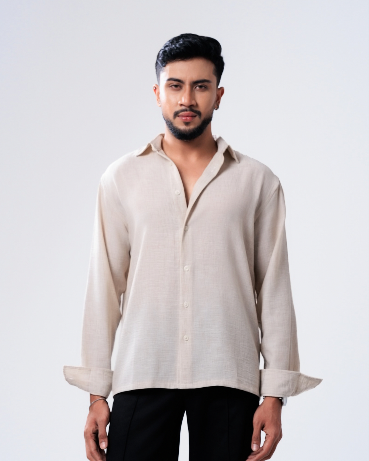 VERO Natural Beige Shirt thumbnail 2