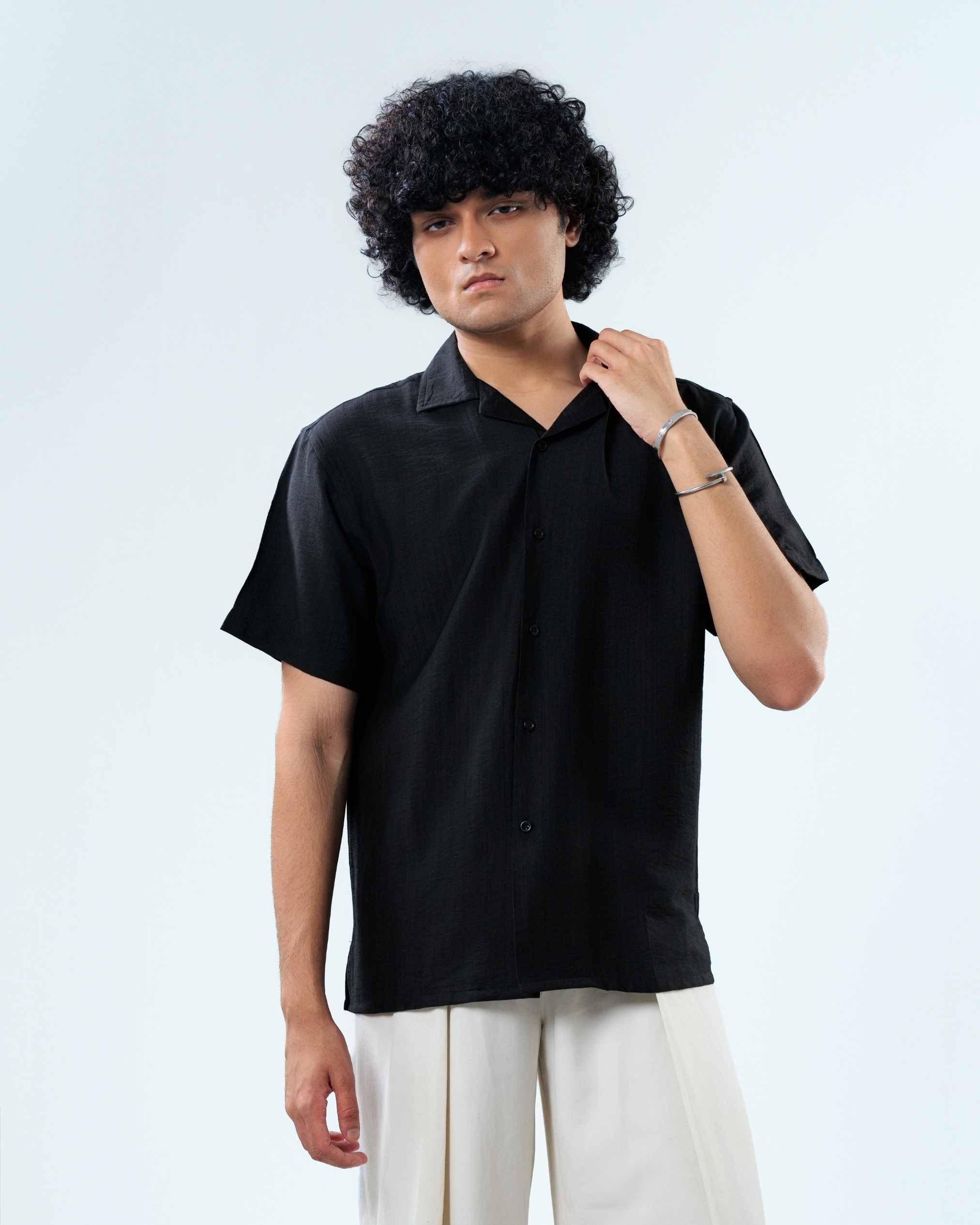 ELIO Black Resort Shirt