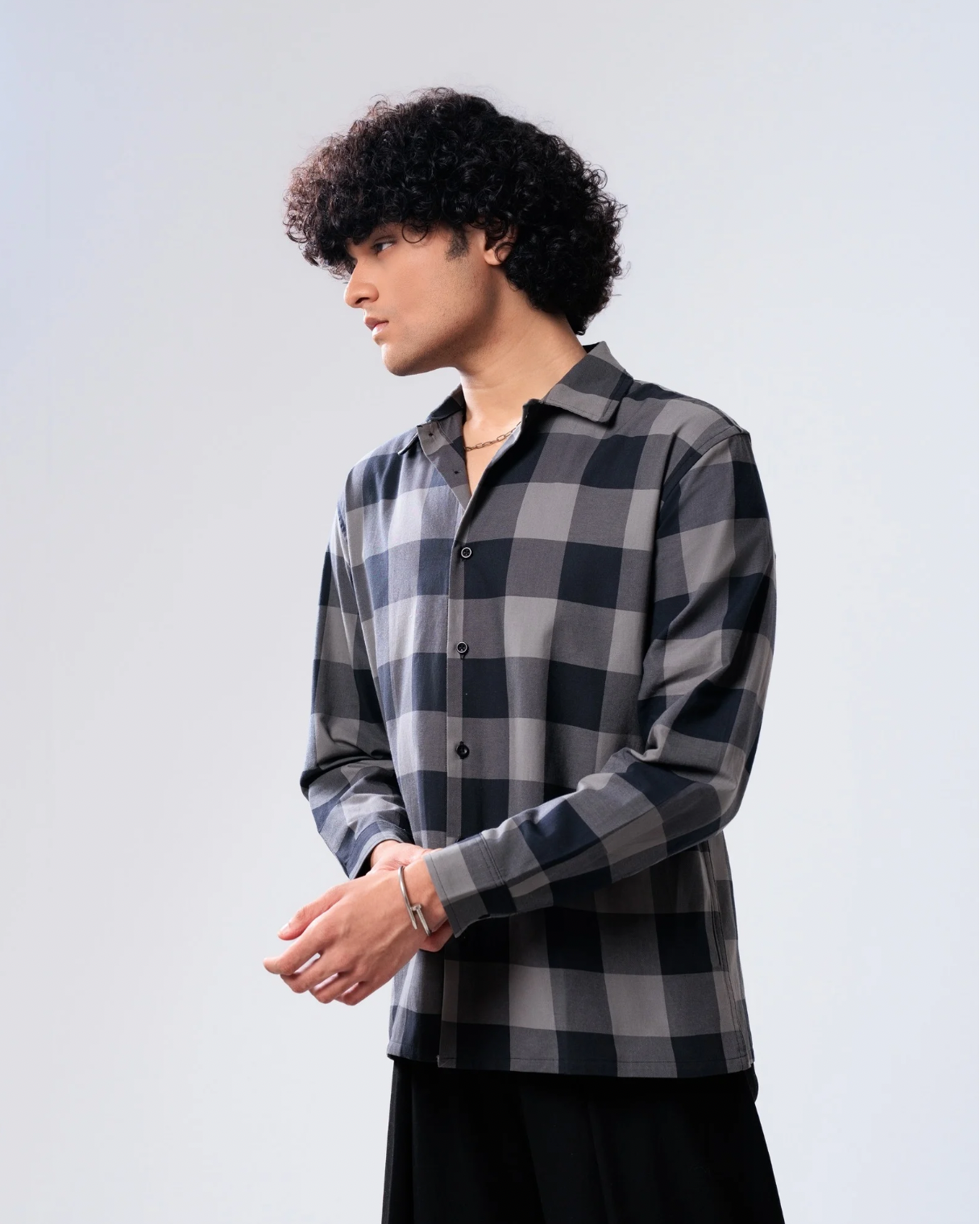VERO Charcoal Check Shirt