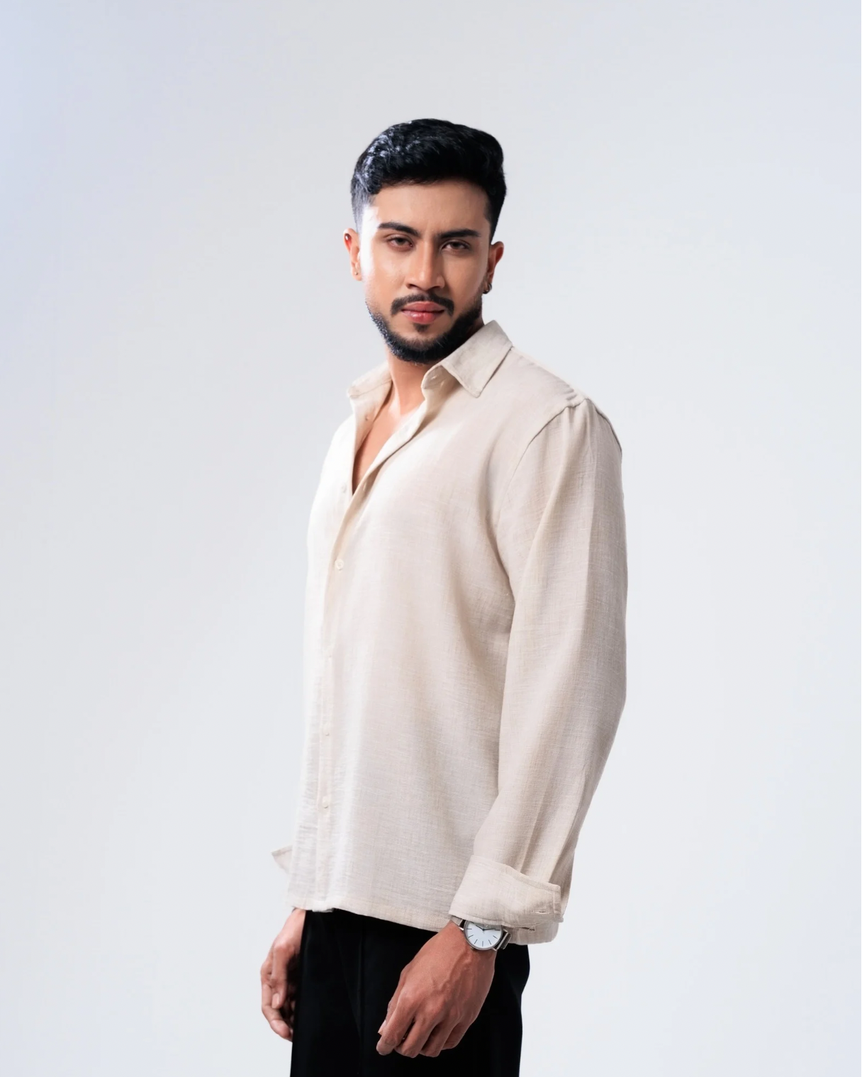 VERO Natural Beige Shirt thumbnail 4