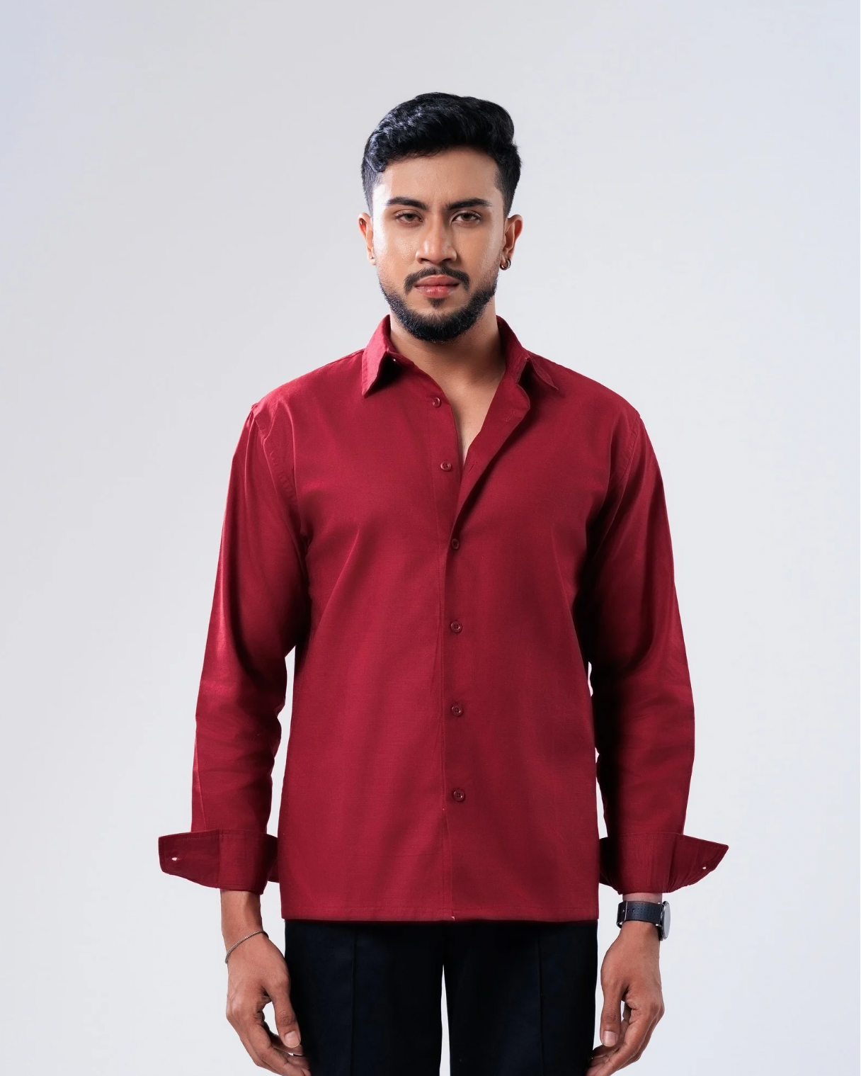 VERO Burgundy Shirt thumbnail 5