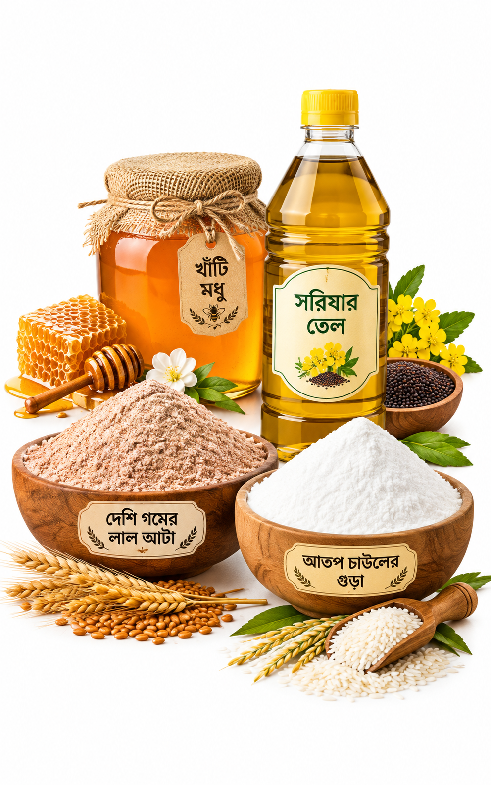 গ্রামবাংলার ন্যাচারাল ফুড কম্বো (Natural Food Combo) – 3KG / 4KG_img_2