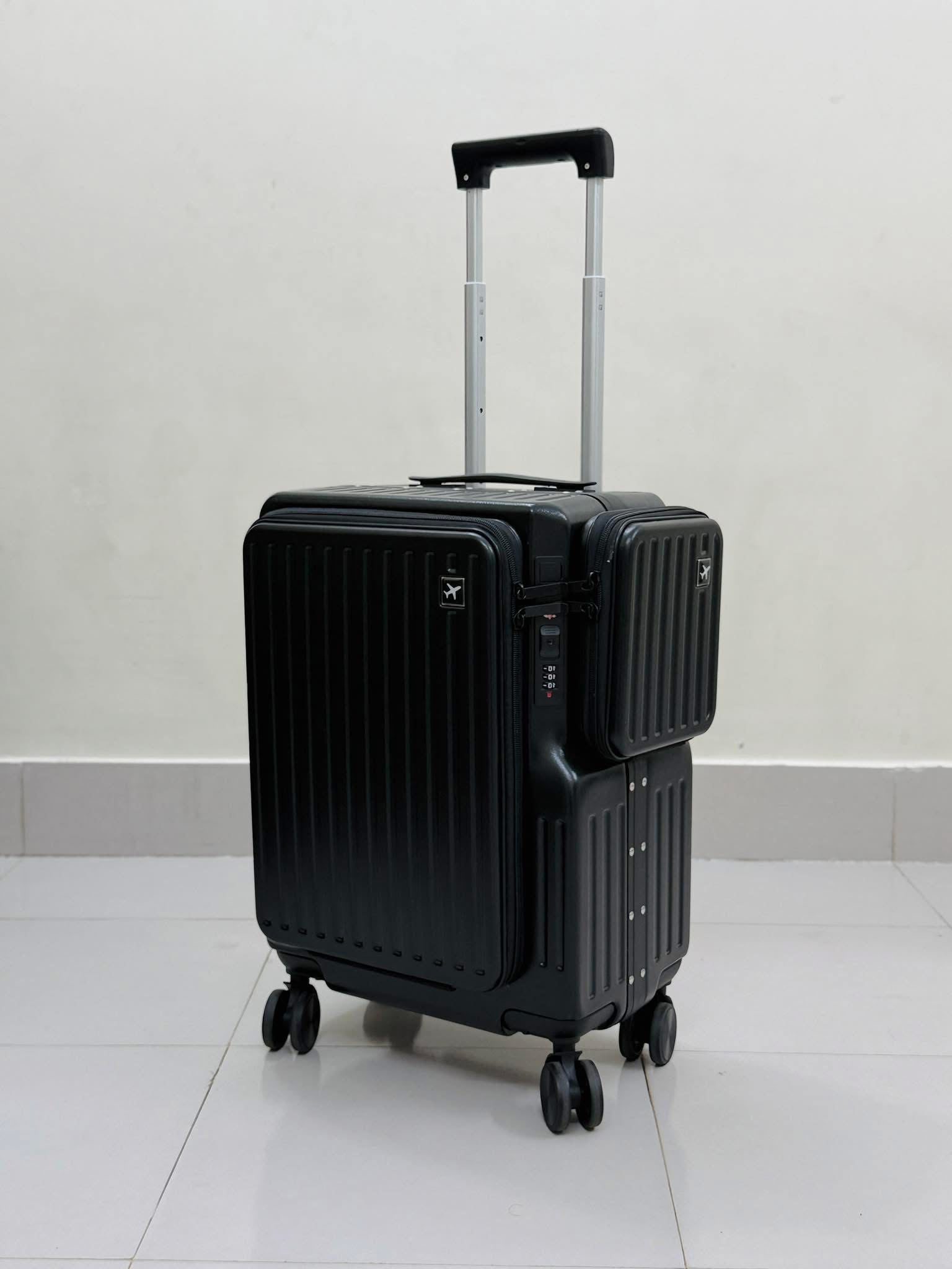 premium multifunctional side pokect 20 inchi luggage_img_2