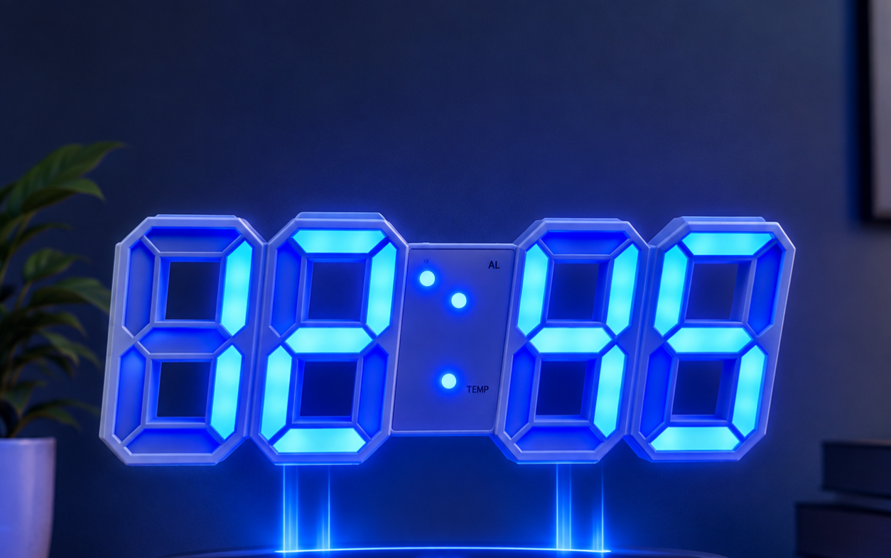 🕒 3D LED Digital Clock thumbnail 2