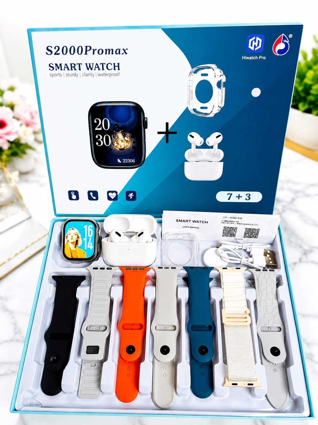⌚ S2000 Pro Smart Watch Combo