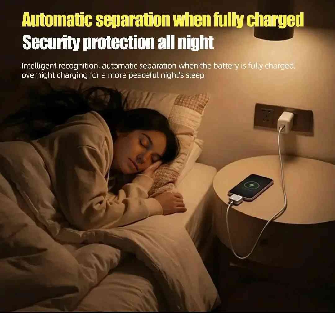 🔌 Auto Stop Smart Protection Adapter – Smart & Safe Charging thumbnail 3