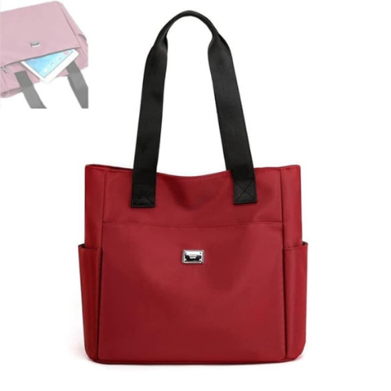 Fashion Shopping Bag (maroon) thumbnail 3