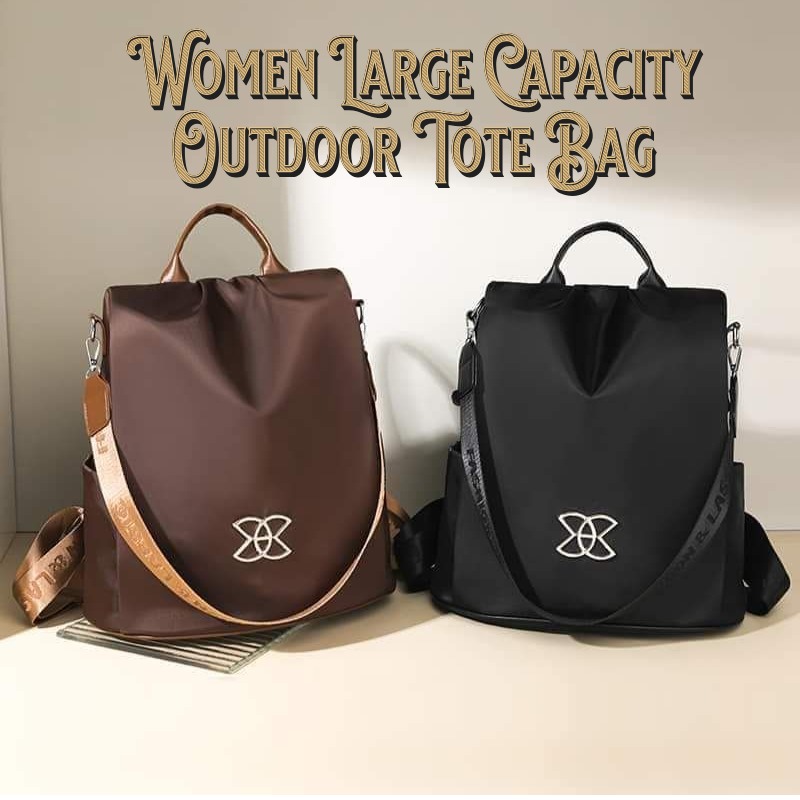 Anti-Theft Lightweight Oxford Cloth Backpack for Women Crossbody Bag Multi-Purpose thumbnail 2