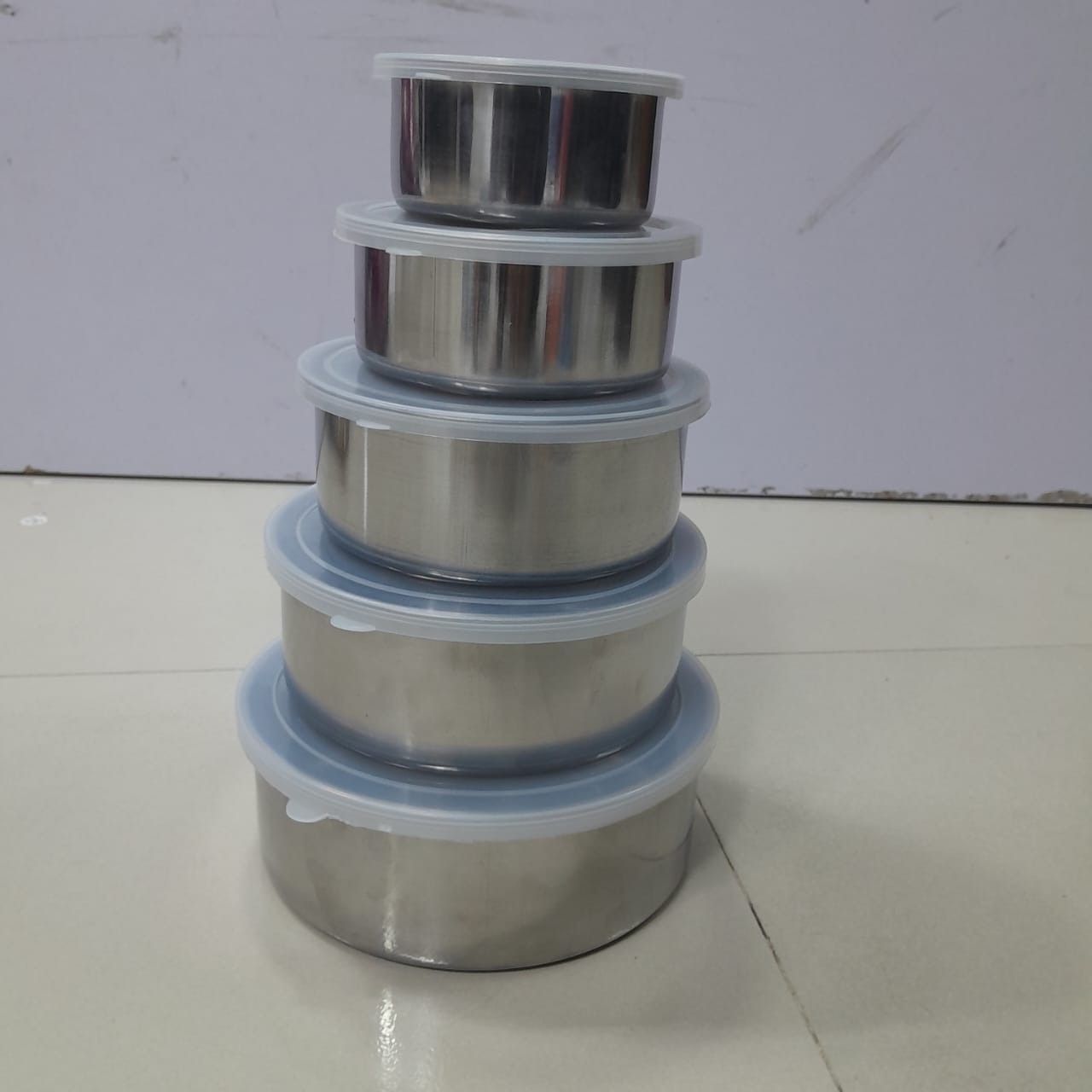 Stainless Steel Protect Fresh Box - 5 Pcs thumbnail 3