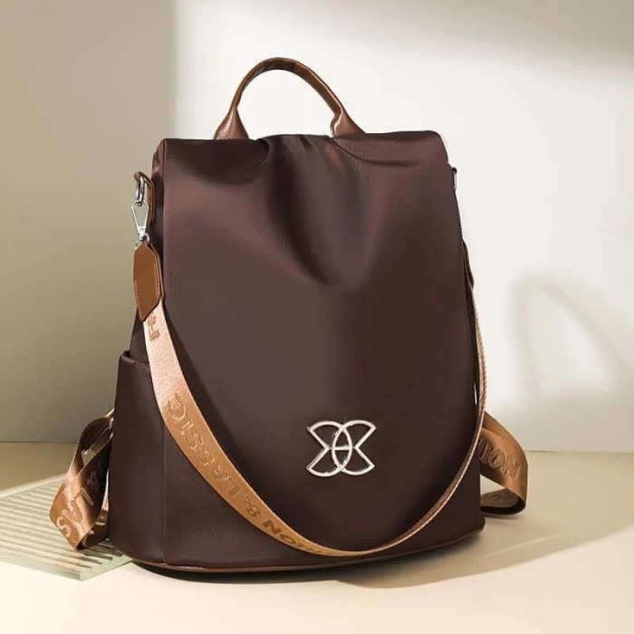 Anti-Theft Lightweight Oxford Cloth Backpack for Women Crossbody Bag Multi-Purpose