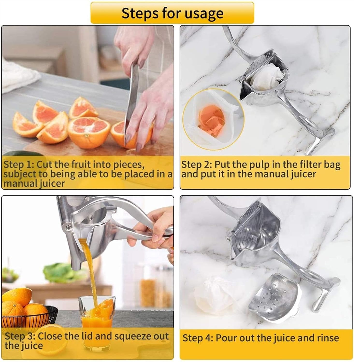Handhold Press Fruit Juicer thumbnail 4