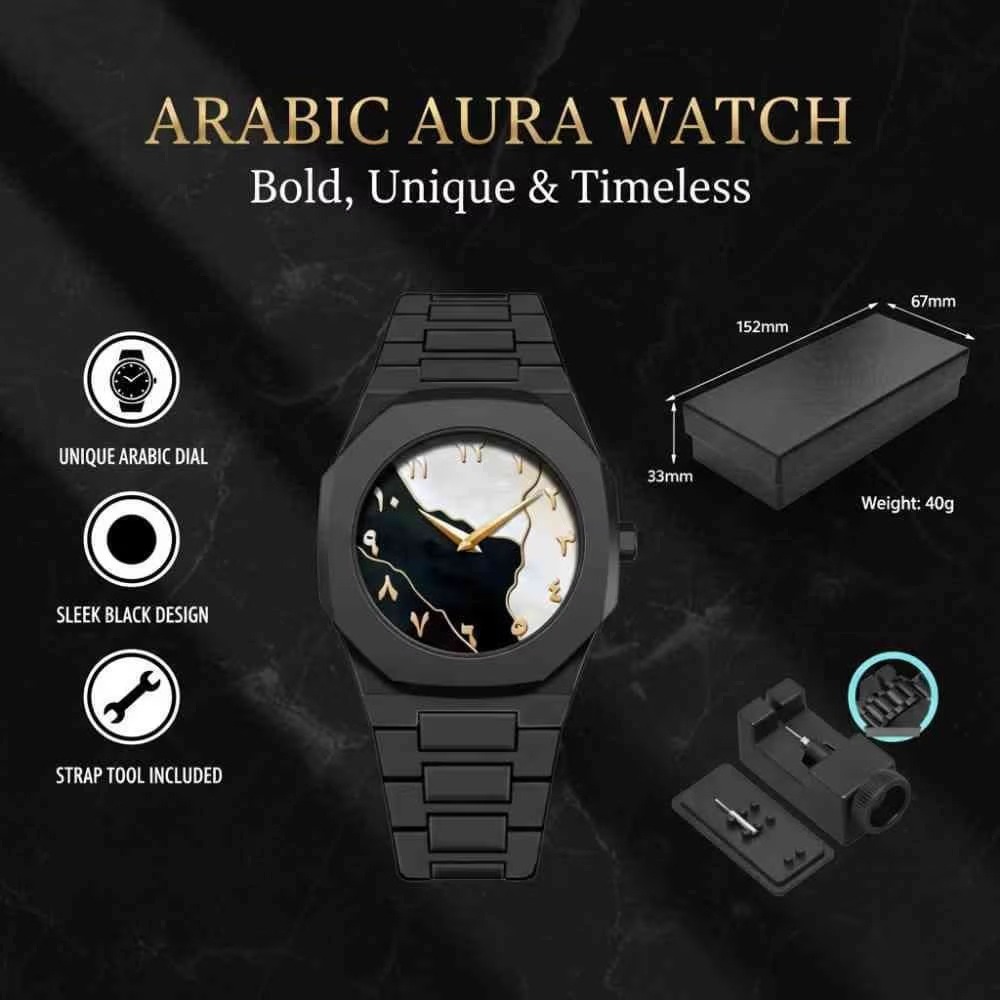⌚ Luxury Arabian Dial Wrist Watch
