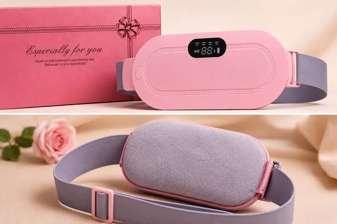 Heating Pad women Period Pain Cramp Relief Belt -Portable Menstrual Heating Pad_img_1
