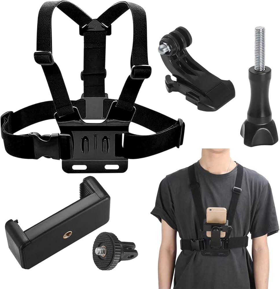 Adjustable Chest Strap Mount for Action Cameras (Copy)_img_3