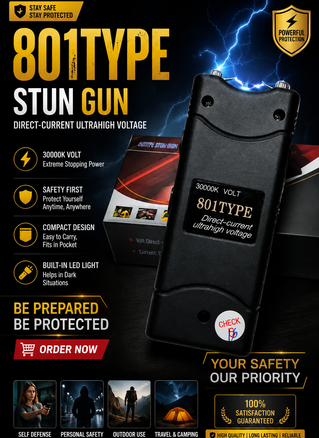 801 Type Stun Gun Mini