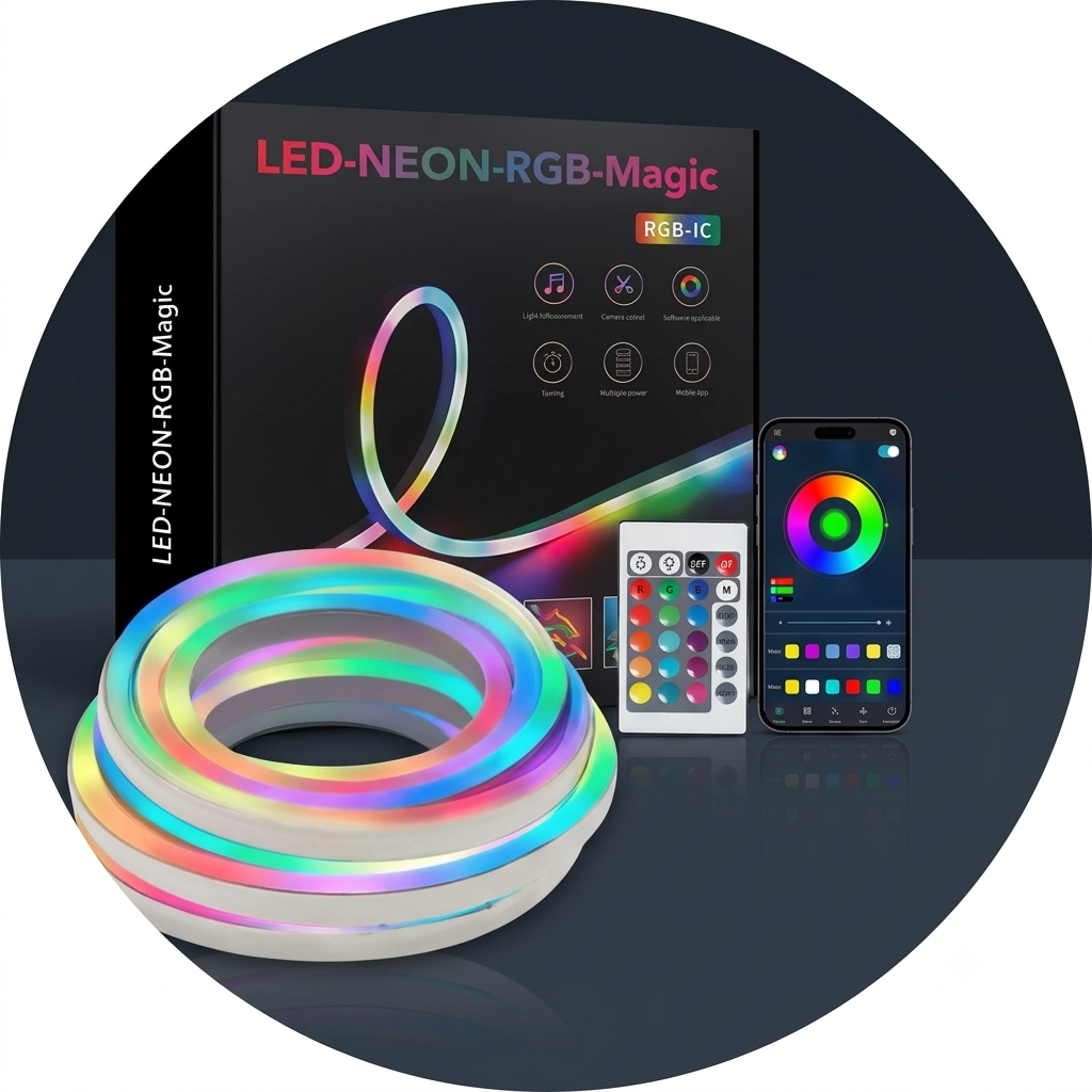 LED Neon Light with Remote Control & APP (5 Meter)_img_0