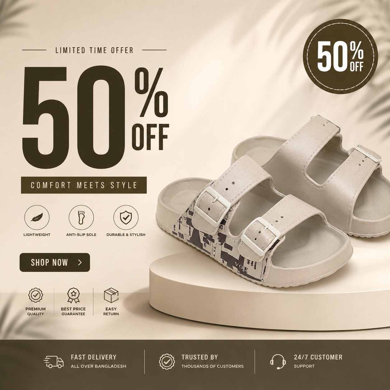 China imported double-buckle EVA rubber slide sandal_img_4