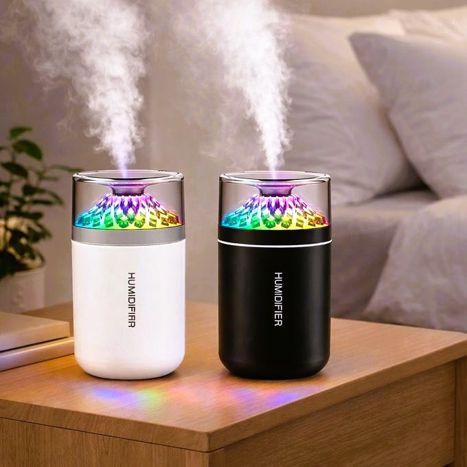 Prism Crystal LED Ultrasonic Humidifier (180ml)_img_1