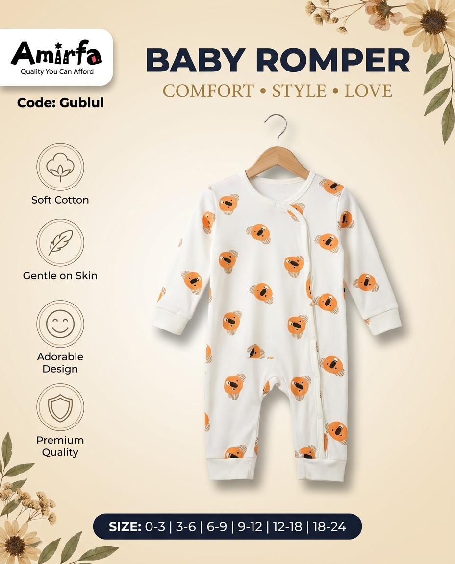 ১  পিছ কম্বো Baby Romper full