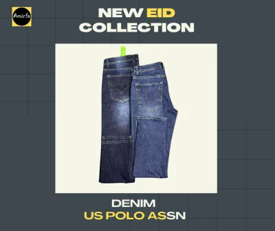 U.S. Polo Assn. Men Jeans 2Pieces 2200/-only { Blue Light+Deep}_img_1