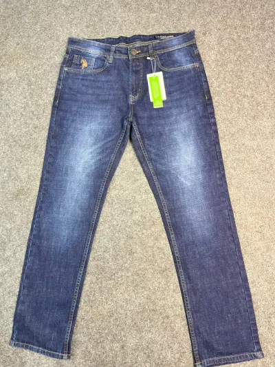 U.S. Polo Assn. Men Jeans 2Pieces 2200/-only { Blue Light+Deep}_img_4