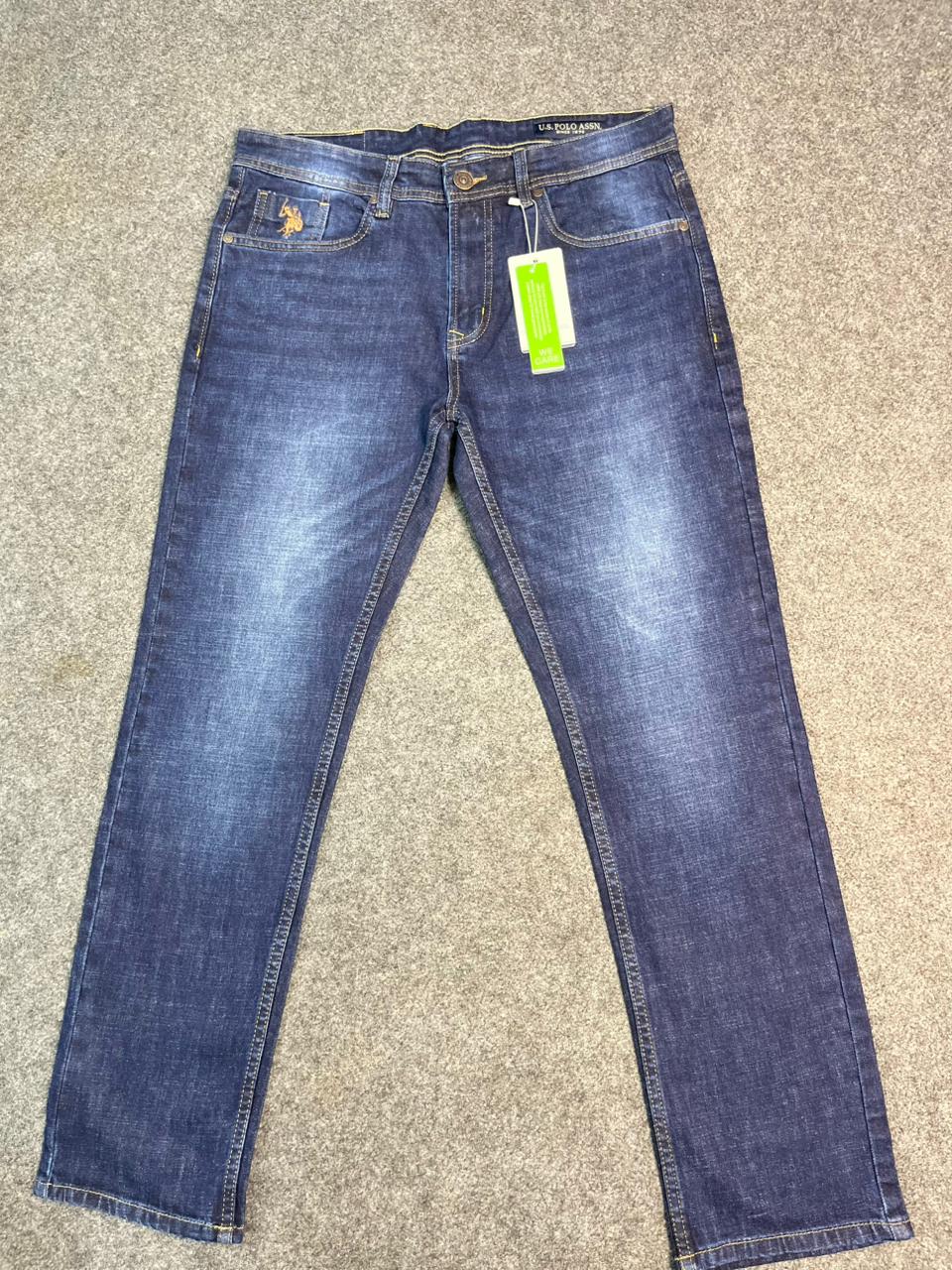U.S. Polo Assn. Men Jeans 2Pieces 2200/-only { Blue Light+Deep}_img_4