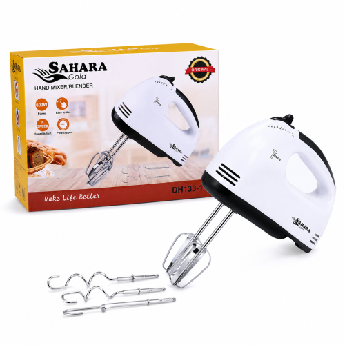 Sahara Gold DH133-1 600W Hand Mixer Blender 5 Speed_img_0
