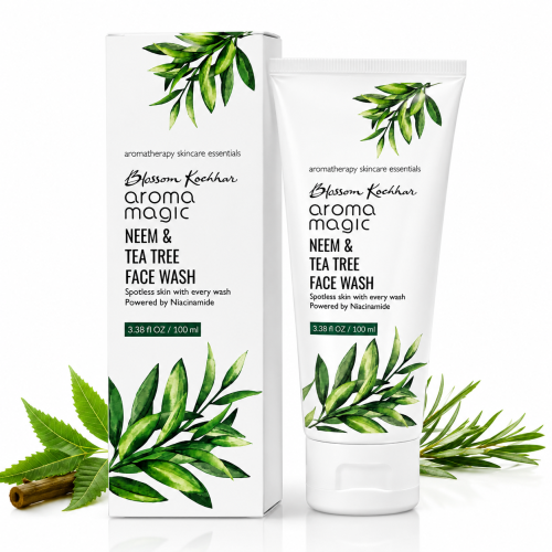 Blossom Kochhar Aroma Magic Neem & Tea Tree Face Wash 100ml_img_0