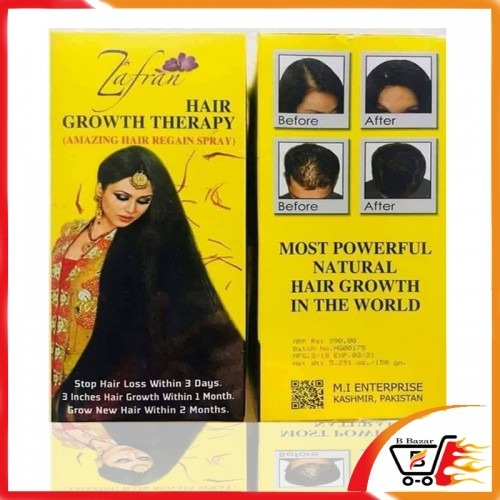 Original Zafran hair growth oil-B Bazar the best seller of Bangladesh 150 ml_img_0