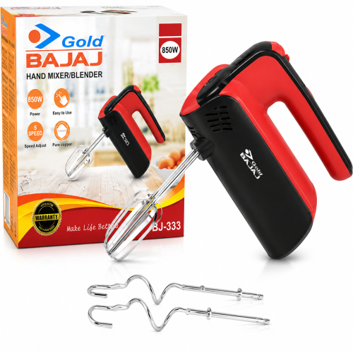 Gold BAJAJ Hand Mixer Blender BJ-333 (850W)_img_0