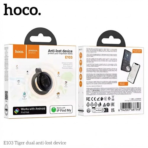 Hoco E103 Smart Anti-Lost Tracker & Bluetooth Item Finder | Android & iOS Compatible_img_0