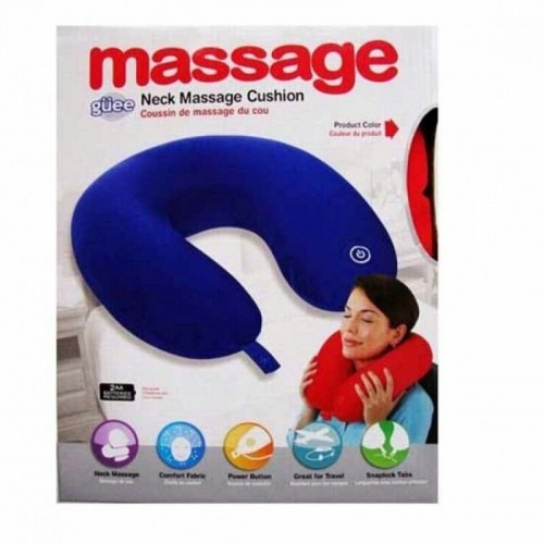 Neck Massage Cushion Vibration system soft Travel pillow_img_1