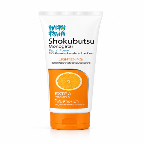 Shokubutsu Monogatari Extra Vitamin C Facial Foam_img_0