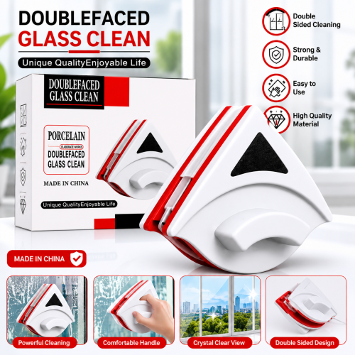 Magnetic Double-Sided Window Cleaner | Efficient Glass Cleaning Tool_img_1